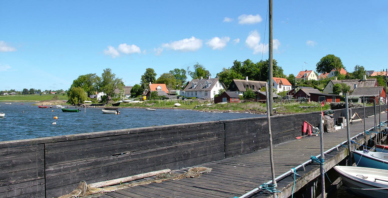 Panorama - fiskerihavnen i Jyllinge