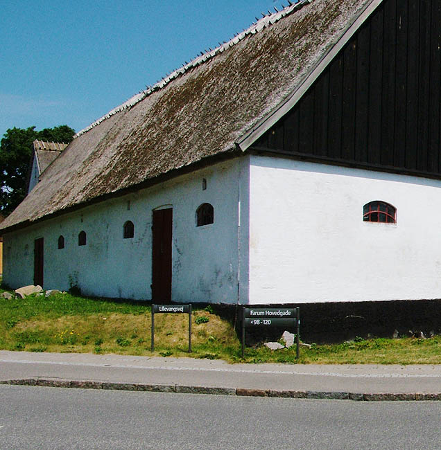 Panorama - Farums gamle bydel med Sejlgaarden