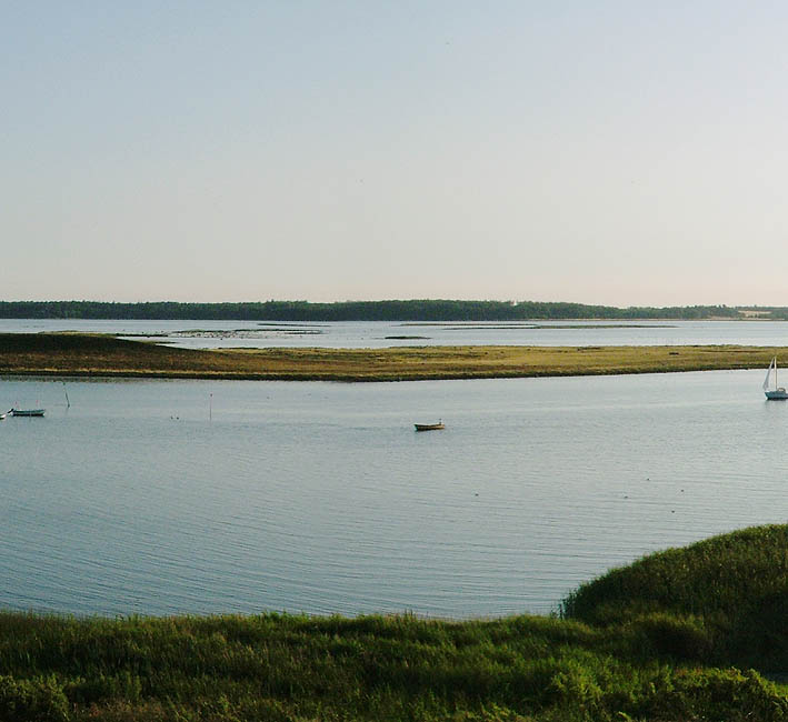 Panorama - Udsigt over Roskilde Fjord med Lilleø