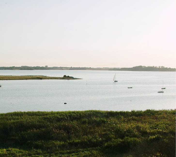 Panorama - Udsigt over Roskilde Fjord med Lilleø