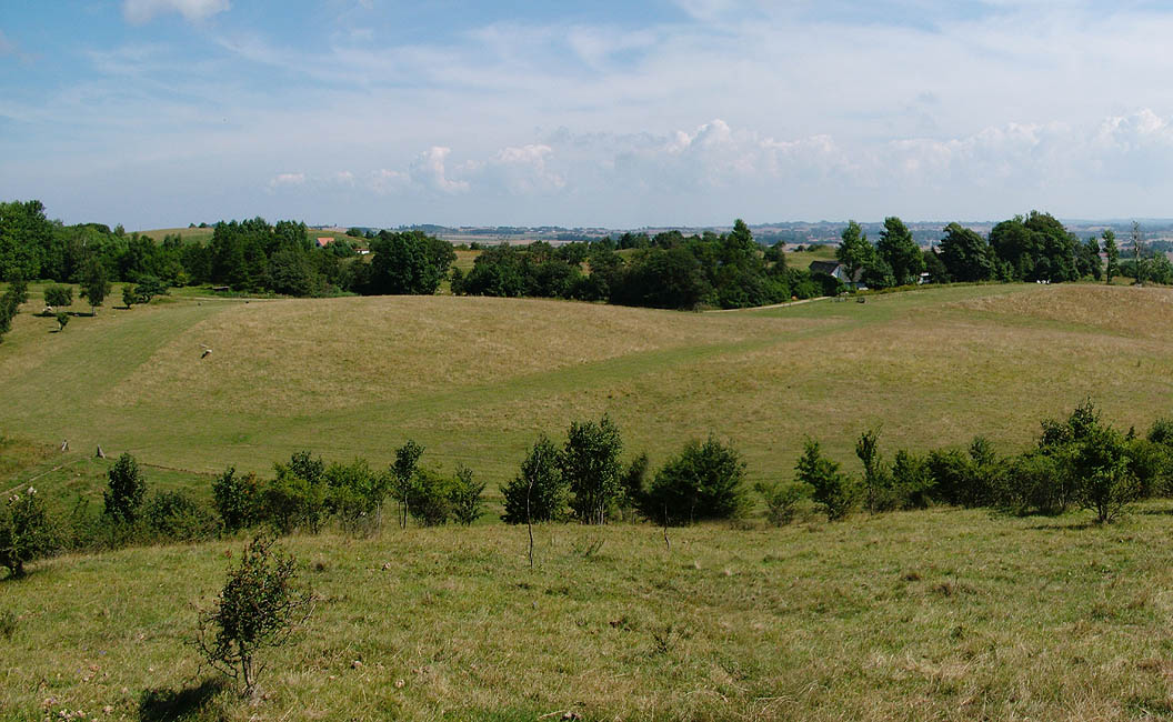 Panorama - Udsigt fra Diesebjerg ned over Lammefjorden