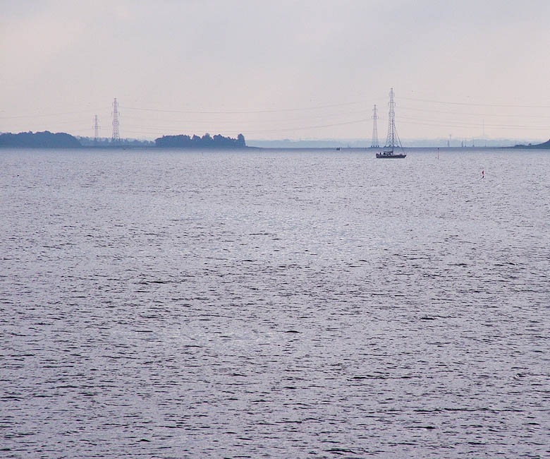 Panorama - Roskilde Fjord med øen Kølholm