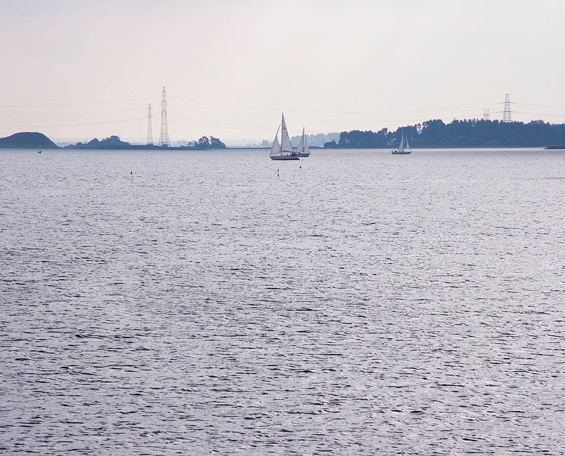 Panorama - Roskilde Fjord med øen Kølholm