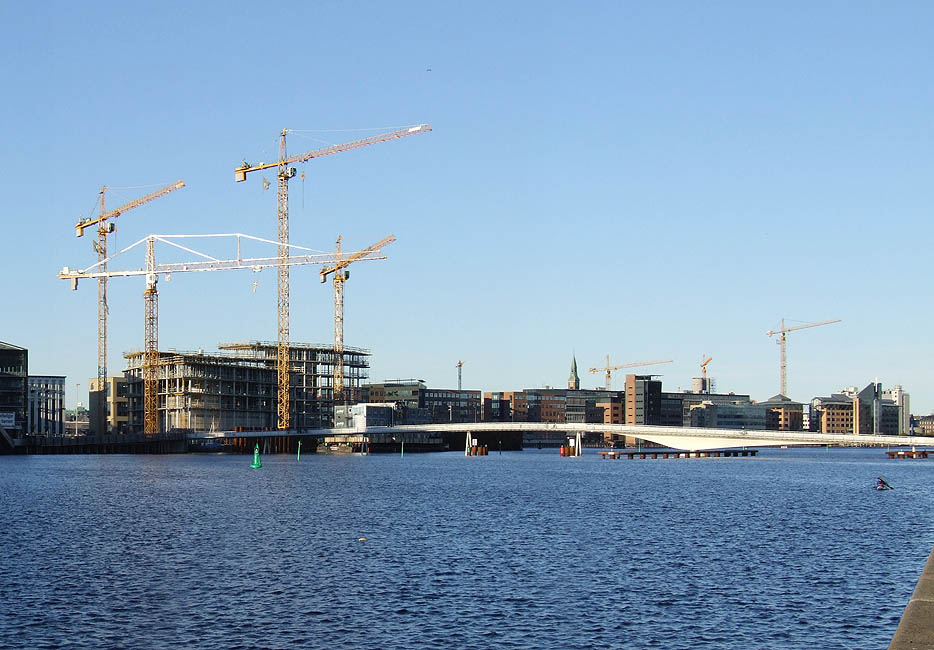 Panorama - Byggeri på Københavns havnefront