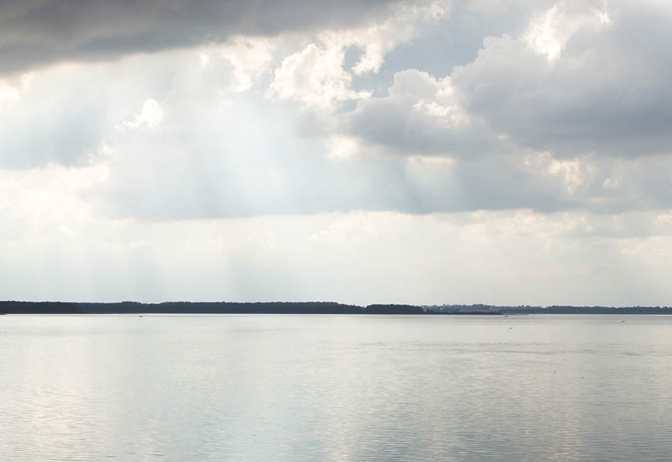 Panorama - Udsigt fra Bolund over Roskilde Fjord