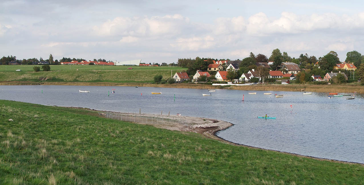 Panorama - Udsigt fra Lilleø mod Jyllinge By