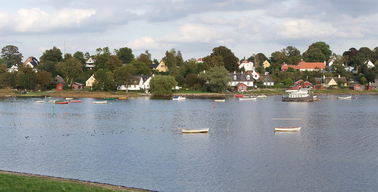 Panorama - Udsigt fra Lilleø mod Jyllinge By